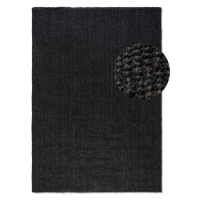 Čierny jutový koberec 190x280 cm Bouclé – Hanse Home