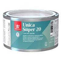 UNICA SUPER 20 - Odolný alkyd-uretánový lak bezfarebný polomatný 0,225 L