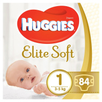 HUGGIES® Elite Soft Plienky jednorázové 1 (3-5 kg) 84 ks