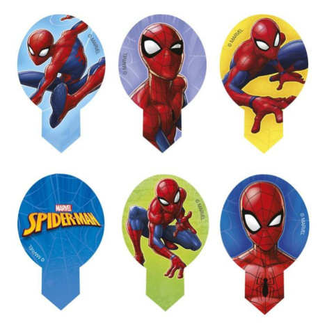 Forma na muffiny Spiderman 10ks, 6,5 x 4 cm - Dekora - Dekora