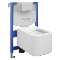 MEXEN/S - WC predstenová inštalačná sada Fenix XS-F s misou WC Elis, biela 6803391XX00
