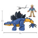 mamido  Jurassic World sada Imaginext figúrky Stegosaurus a Dr. Grant