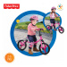 smarTrike detské odrážadlo Fisher-Price Running Bike 2v1 1050233 ružovo-čierne