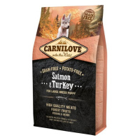 CARNILOVE Salmon & Turkey granuly pre šteňatá veľkých plemien 1 ks, Hmotnosť balenia: 4 kg