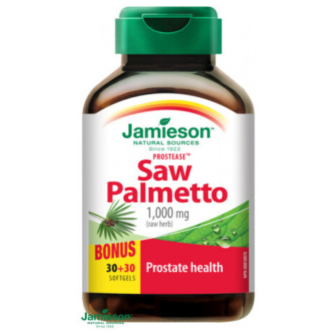 JAMIESON Prostease™ saw palmetto 125 mg na prostatu 60 kapsúl