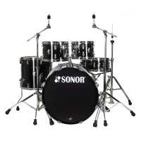 Sonor AQ1 Piano Black Stage Set