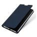 Samsung Galaxy A73 5G SM-A736B, bočné otváracie puzdro, stojan, Dux Ducis, tmavomodrá