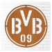 Drevené logo futbalového klubu - BVB, Čerešňa