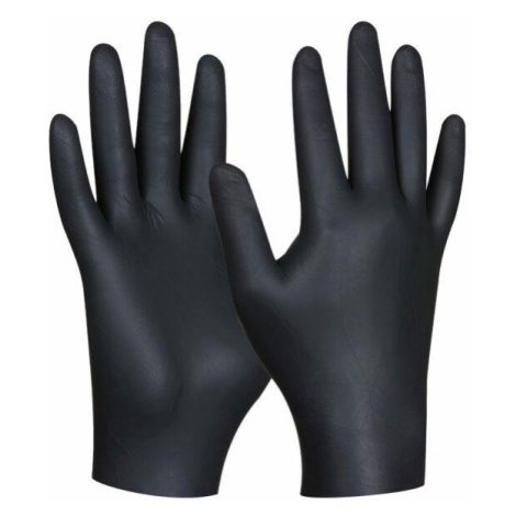 GEBOL - Jednorázové rukavice BLACK NITRIL č. L 80 ks