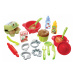 Écoiffier detská súprava na varenie a pečenie 100% Chef 2617-Z zeleno-červená