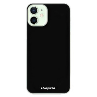 Odolné silikónové puzdro iSaprio - 4Pure - černý - iPhone 12 mini