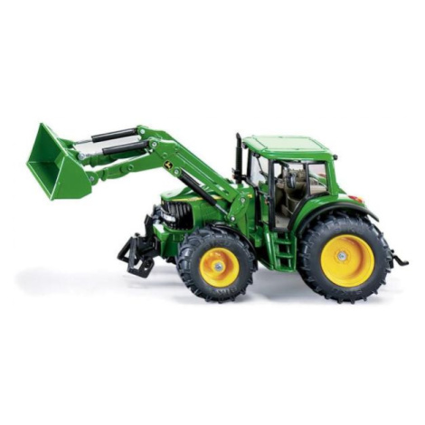 SIKU Farmer - Traktor John Deere s čelným nakladačom, mierka 1:32