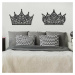 Ozdobné koruny - Obraz nad posteľ - Kráľovná a Kráľ