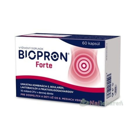 BIOPRON Forte na normálnu rovnováhu črevnej flóry, 60cps