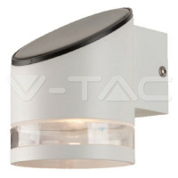Vonkajšie LED nástenné svietidlo solárne 1W,s HF senzom 3000K, IP44, biele VT-1140 (V-TAC)