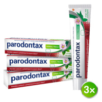 PARODONTAX Zubná pasta Herbal Fresh 3 x 75 ml