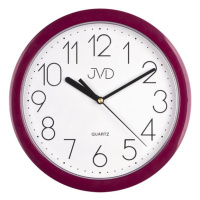 Nástenné hodiny quartz fialové Time 2.10 25cm