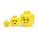 LEGO® úložná hlava (mini) - dievča