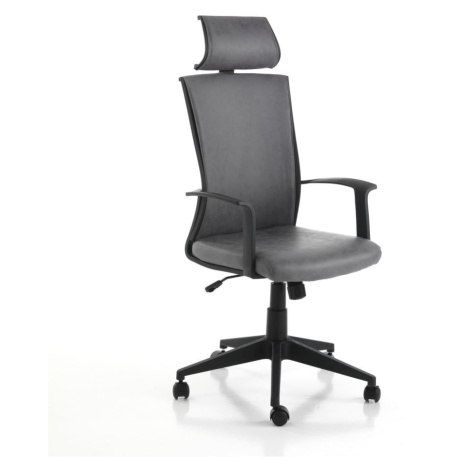 Sivé kancelárske stoličky