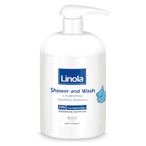 LINOLA Shower and Wash Sprchový a umývací gél 500 ml