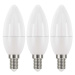LED žiarovka Emos ZQ32213, E14, 6W, sviečka, neutrálna biela,3ks