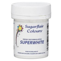 Biely prášok Superwhite 20g - Sugarflair - Sugarflair