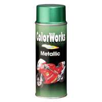 COLORWORKS - Metalický sprej strieborná 400 ml