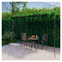 vidaXL Záhradná pergola, starožitná hnedá 6x3x2,5 m, železo