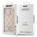 DKNY PU Leather Checkered Pattern and Stripe Apple iPhone 14 Pro Max DKHCP14XPCPTSSP Pink