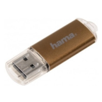 Hama 91076 Laeta FlashPen, USB 2.0, 32 GB, 66x, hnedý, OTG