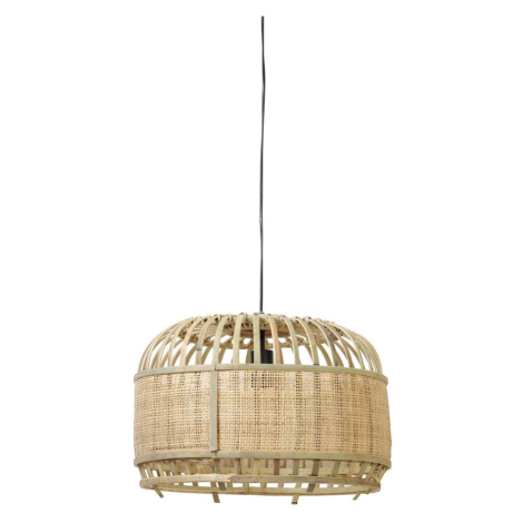 Stropné svietidlo v prírodnej farbe s tienidlom z bambusu a ratanu ø 49 cm Dalika - Light & Livi Light & Living