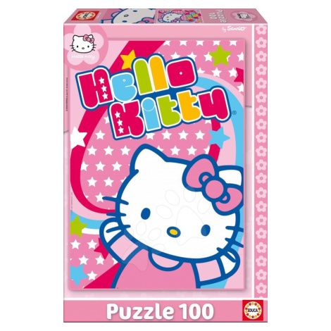Detské puzzle Hello Kitty Educa 100 dielov 14965 farebné
