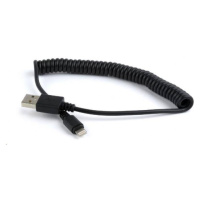 GEMBIRD kábel CABLEXPERT USB A samec/svetelný samec, 1,5 m, čierny, krútený