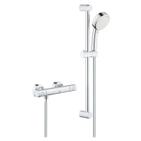 Sprchová batéria Grohe GROHTHERM 800 so sprchovacím setom 150 mm chróm 34768000