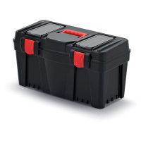 Kufr na nářadí CALIN 59,7 x 28,5 x 32 cm černo-červený