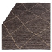 Tmavosivý koberec s prímesou juty 200x290 cm Mulberrry – Asiatic Carpets