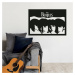 Drevený obraz na stenu - The Beatles