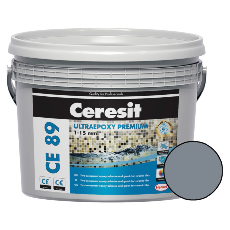 Škárovacia hmota Ceresit CE 89 UltraEpoxy Premium solid slate 2,5 kg R2T CE89817
