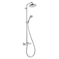 Hansgrohe Croma, Showerpipe 220 1jet s termostatom, chrómová, HAN-27185000