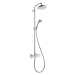 Hansgrohe Croma, Showerpipe 220 1jet s termostatom, chrómová, HAN-27185000