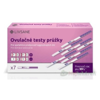 LIVSANE Ovulačný test prúžky 7 ks