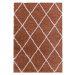 Kusový koberec Alvor Shaggy 3401 terra - 60x110 cm Ayyildiz koberce