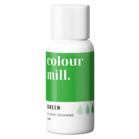 Olejová farba 20 ml vysokokoncentrovaná zelená - colour mill