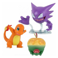 BOTI Pokémon akčné figúrky Appletun, Haunter a Charmander 5 - 8 cm