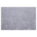 Kusový koberec Quick step šedý čtverec - 200x200 cm Vopi koberce