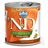 N&D DOG PUMPKIN Adult Venison & Pumpkin 285g + Množstevná zľava zľava 15% 1+1 zadarmo