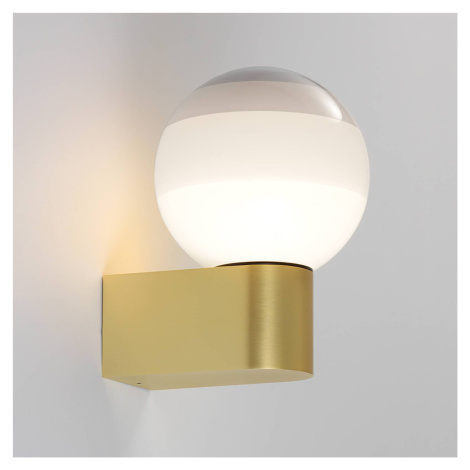 Nástenné svietidlo MARSET Dipping Light A1 LED, biela/zlatá