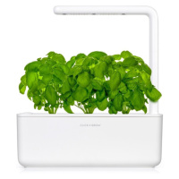 Click and Grow Smart Garden 3 šikovný kvetináč + 3ks kapsúl so semienkami bazalky biely