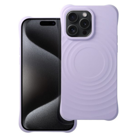 Silicone Zephyr Mag Cover compatible with MagSafe Apple iPhone 16 Plus lilac