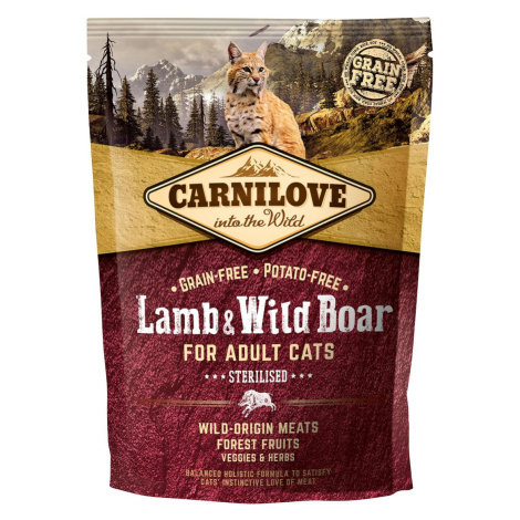 Carnilove Cat Grain Free Lamb&Wild Boar Adult Sterilised 400 g